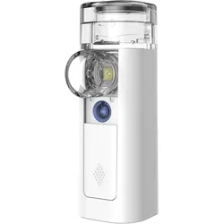 Omron Inhalationsgerät »mini Air 360+ einfach zu bedienen«, geräuschlos, Laden mit Micro-USB, für Erwachsene & Kinder Omron weiß