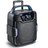 Alto UBER FX2 200 Watt Tragbares PA-Lautsprechersystem mit Akkubetrieb, Bluetooth, 2-Kanal Mixer mit EQ und FX, USB-Aufladung, ALTO App