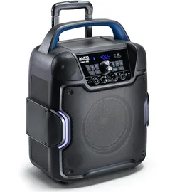 Alto UBER FX2 200 Watt Tragbares PA-Lautsprechersystem mit Akkubetrieb, Bluetooth, 2-Kanal Mixer mit EQ und FX, USB-Aufladung, ALTO App