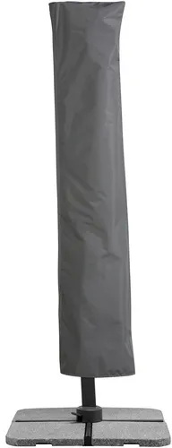 SCHNEIDER SCHIRME Ampelschirm »Rhodos Grande«, BxL: 400 x 300cm, rechteckig, Sonnenschutzfaktor: 50+ - grau
