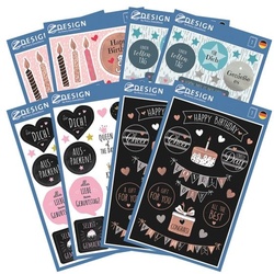 Avery Zweckform Sticker-Set »Geburtstag«