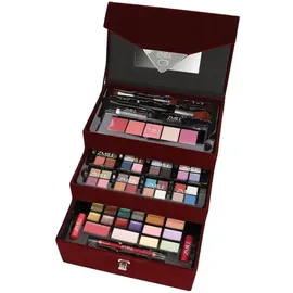 ZMILE COSMETICS Beauty Case Velvety (dark berry) Kosmetikkoffer vegane Kosmetik mit Schminke - Make Up Set für unterwegs, zum Reisen und Verschenken