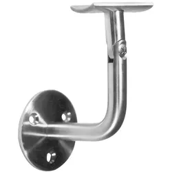 SCHÖSSWENDER Handlaufträger mit Gelenk, mit Anschraubplatte, Edelstahl