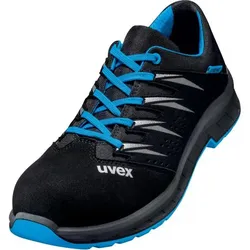 UVEX Arbeitsschutz 69373, Unisex, Erwachsener, Sicherheitsschuhe, Schwarz, Blau,