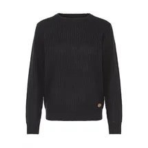 Oxmo Strickpullover OXEDNA ONECK Schwarz XXL