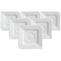 Ritzenhoff & Breker Kaffeeuntertasse 14 cm Weiß 6 St.