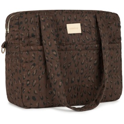 Nobodinoz - Hyde Park Kinderwagen Tasche, wasserfest, leonie brown