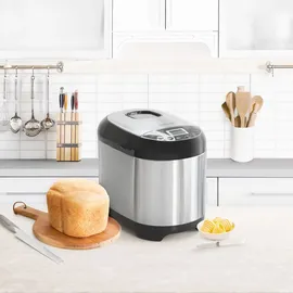 Brabantia BBEK1114 Brotbackmaschine, 550 W Schwarz, Edelstahl