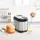 Brabantia BBEK1114 Brotbackmaschine, 550 W Schwarz, Edelstahl