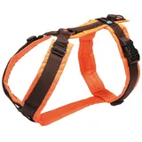 AnnyX Brustgeschirr Protect - leuchtorange/braun Gr. L