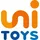 Uni-Toys - Wüstenfuchs, Fennek - 24 cm (Höhe) - Plüsch-Fuchs, - Plüschtier, Kuscheltier