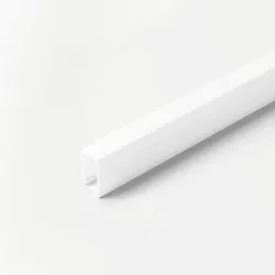 Möbelrückwand-Einbauprofil,L 3000mm, ChannelLine K, opal