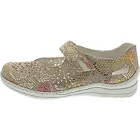 Rieker Ballerina Beige, - 42 EU