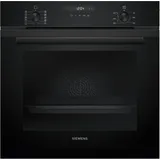 Siemens EQ522K1BZ, Einbau-Backofen-Set, ET645BNA1E + HB237GBB3, Einbau-Backofen, Elektro-Kochfeld