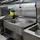 MONSTER SHOP Gastrospüle 1 Becken links Einbau Edelstahl Handbetätigung 1000 x 500 mm