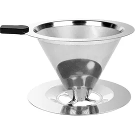 fortuneville Edelstahl Kaffeefilter für bis zu 4 Tassen