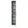 Fackelmann B.Style Hochschrank 30 x 162 x 31,6 cm Weiß/Grau Holz