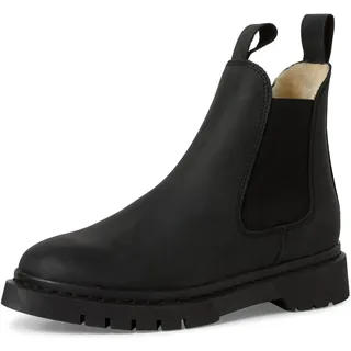 TAMARIS Damen Stiefel Leder schwarz 39