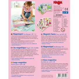 HABA Magnetspiel Box Anziehpuppe Lilli