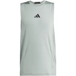 adidas Designed for Training Intensity Tanktop Herren JI8174 - silver green XL