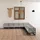 vidaXL Garten-Lounge-Set 9-tlg. grau Kiefer