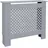 ML-Design Heizungsverkleidung Wabenmuster 78x19x82 cm Grau