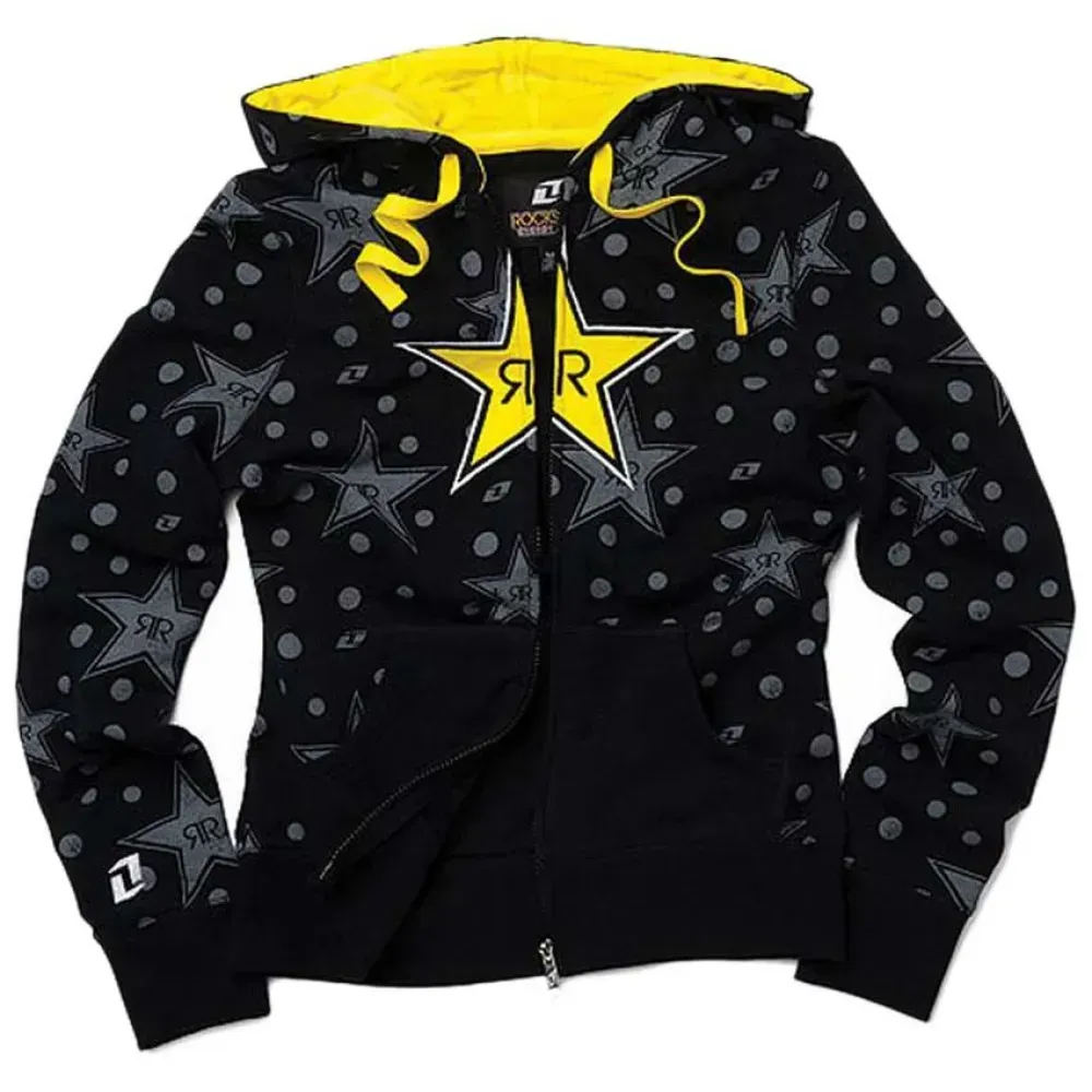 One Industries Rockstars Stevie Reißverschlusspullover - Black - M