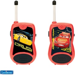 Lexibook Talkie Walkie 100m Cars, Walkie-Talkie, Mehrfarbig, Rot