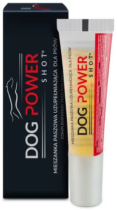 DOG POWER SHOT® – Präparat zur Steigerung der körperlichen Leistungsfähigkeit von Hunden, 16 g