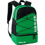 Erima Club 5 Multifunktionsrucksack Smaragd/Schwarz