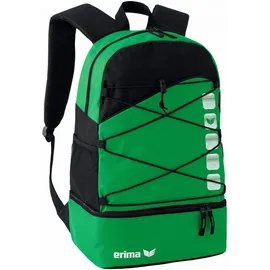 Erima Club 5 Multifunktionsrucksack Smaragd/Schwarz