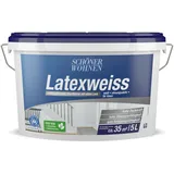 SCHÖNER WOHNEN Latexweiss seidengläzend Wandfarbe Innenfarbe 5 l