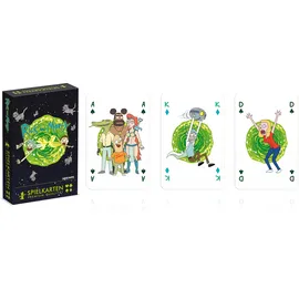 Winning Moves Number 1 Spielkarten Rick and Morty