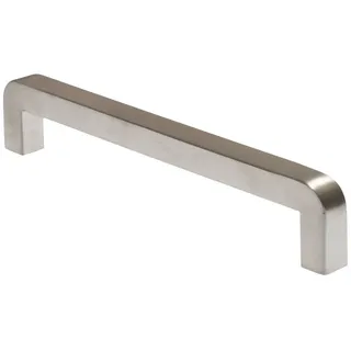 livingpoint24 Möbelgriff Möbelgriffe BA 160 - 480mm Küchengriffe Edelstahl Schrankgriffe schmal (1-St., 12), Modern silberfarben 1 cm x 20,2 cm x 3,2 cm