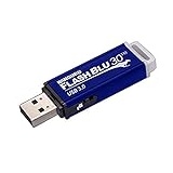 Kanguru FlashBlu30 USB-Speicherstick, USB 3.0, 64 GB – Blau