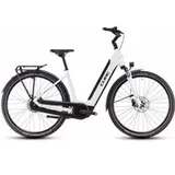 Cube Supreme Hybrid Comfort ONE 500 metallicwhite ́n ́black 28" 500 Wh Wave - 46 cm