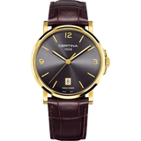 Certina Heritage DS Caimano Gent C017.410.36.087.00 Sonderangebot - schwarz,braun - 38mm