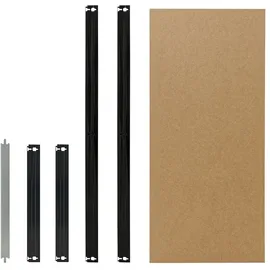 shelfplaza Fachboden Stahl 60x40 cm schwarz