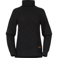 Bergans Damen Nordmarka Merino High Neck Pullover (Größe M, grau)