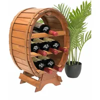 DanDiBo Ambiente Weinregal 35 x 55 x 35 cm Braun