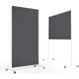 Magnetoplan Moderationstafel 100 x 180 cm Grau