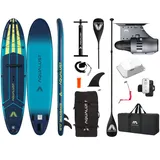 Aqualust SUP-Board AQUALUST 12.0 SUP BOARD 365 cm Set mit Aqua Marina BlueDrive S Motor