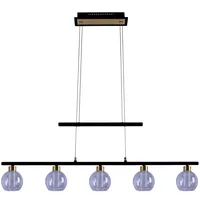 NÄVE LED Pendelleuchte Brass 5flammig höhenverstellbar