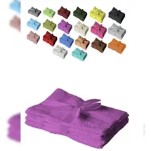 EXKLUSIV HEIMTEXTIL Handtuchset 4-tlg. lila