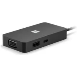 Microsoft Surface USB-C Travel Hub for business (USB-C, 1 Port), Dockingstation - USB Hub, Schwarz,