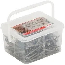 fischer Box Terrassenschrauben, Edelstahl A2, 200 Stück
