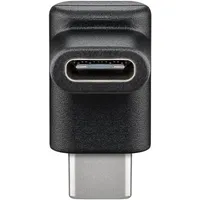 goobay 55556 USB-C auf USB-C 90°, schwarz