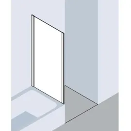 Kermi Ibiza 2000 TWO Seitenwand 75 x 160 cm I2TWO075161AK