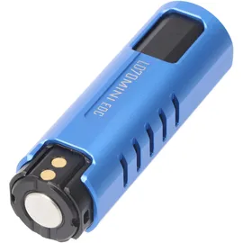IMALENT LD70 Mini EDC LED-Taschenlampe blau (8,10 cm, 4000 lm)