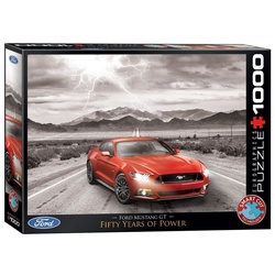 EUROGRAPHICS Puzzle Eurographics 6000-0702 Ford Mustang GT Puzzle, 1000 Puzzleteile bunt